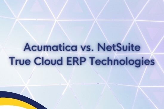 Acumatica vs. NetSuite ERP Technolgies