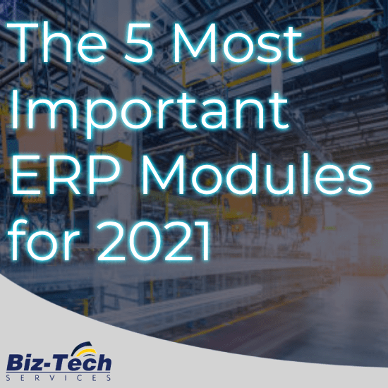 The 5 Most Important ERP Modules for 2021